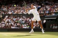 Carlos Alcaraz at the 2022 Wimbledon Championship